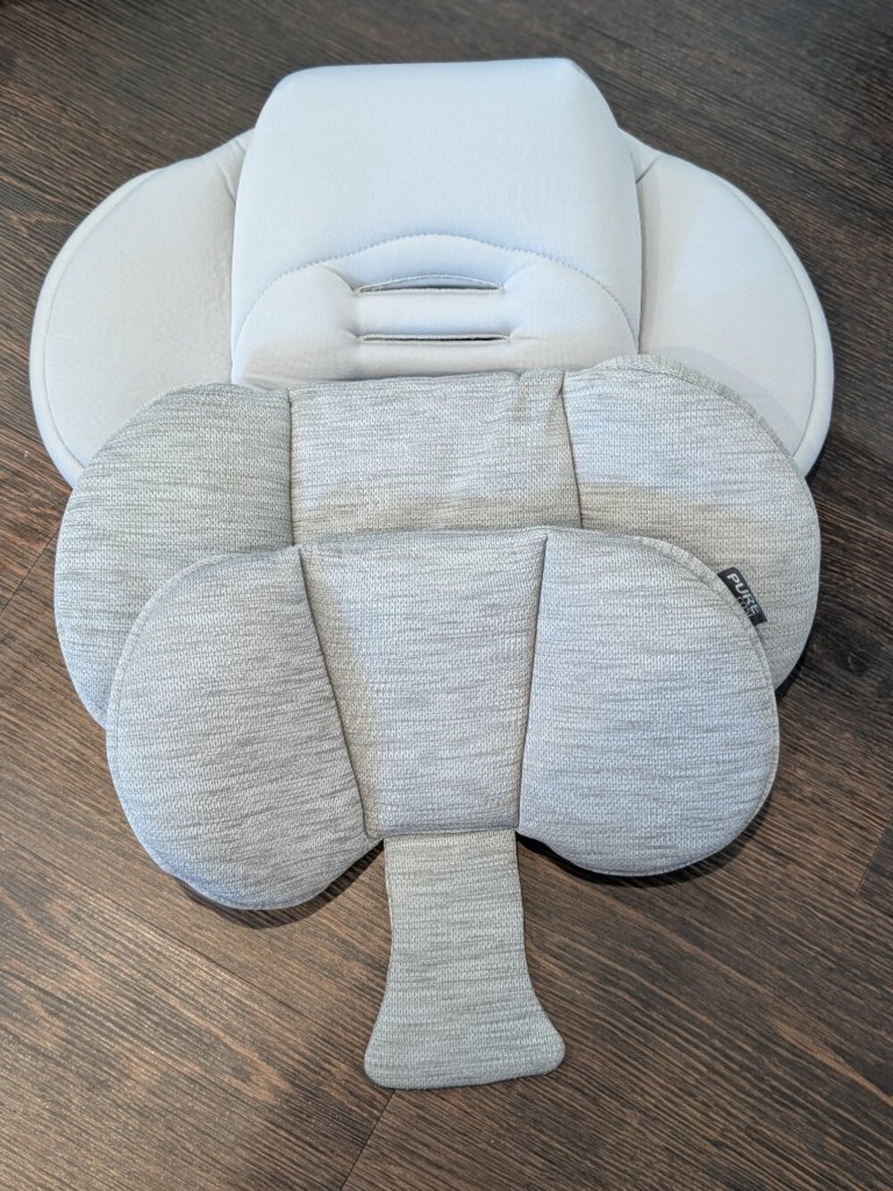 Maxi-Cosi PURE Infant Car Seat Head & Body Insert Set - Grey/White